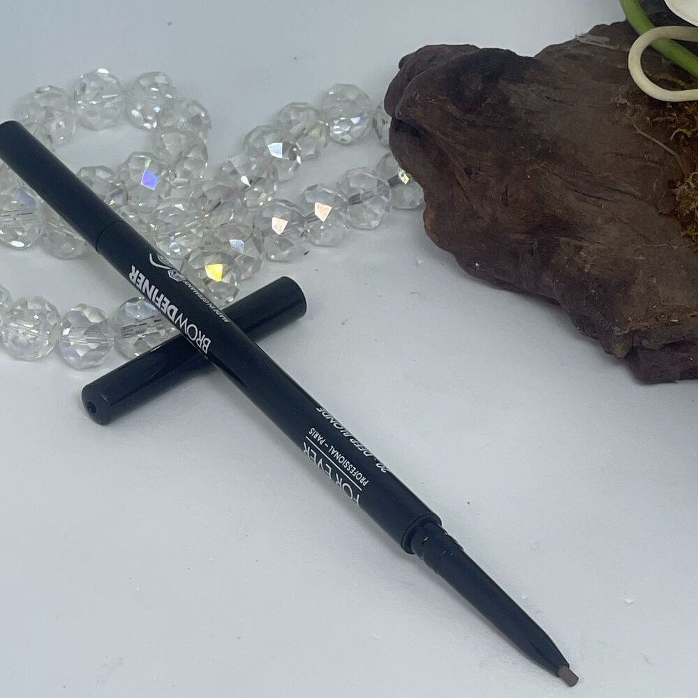 Make Up For Ever Aqua Resist Brow Definer -20 Deep Blonde -.003 oz Full Size-New - Picture 4 of 4